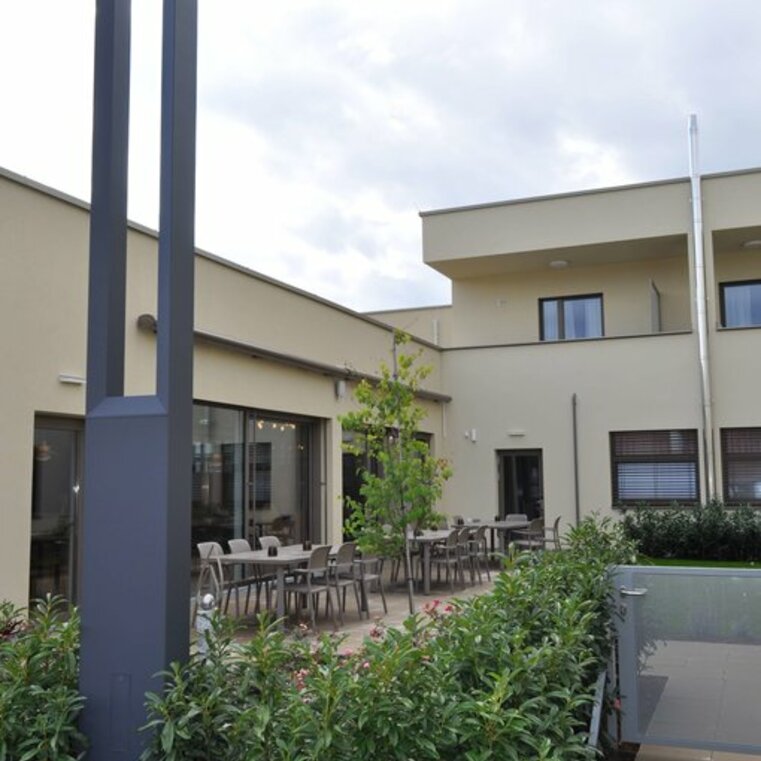 Aussenanlage Pflegeheim Neutal